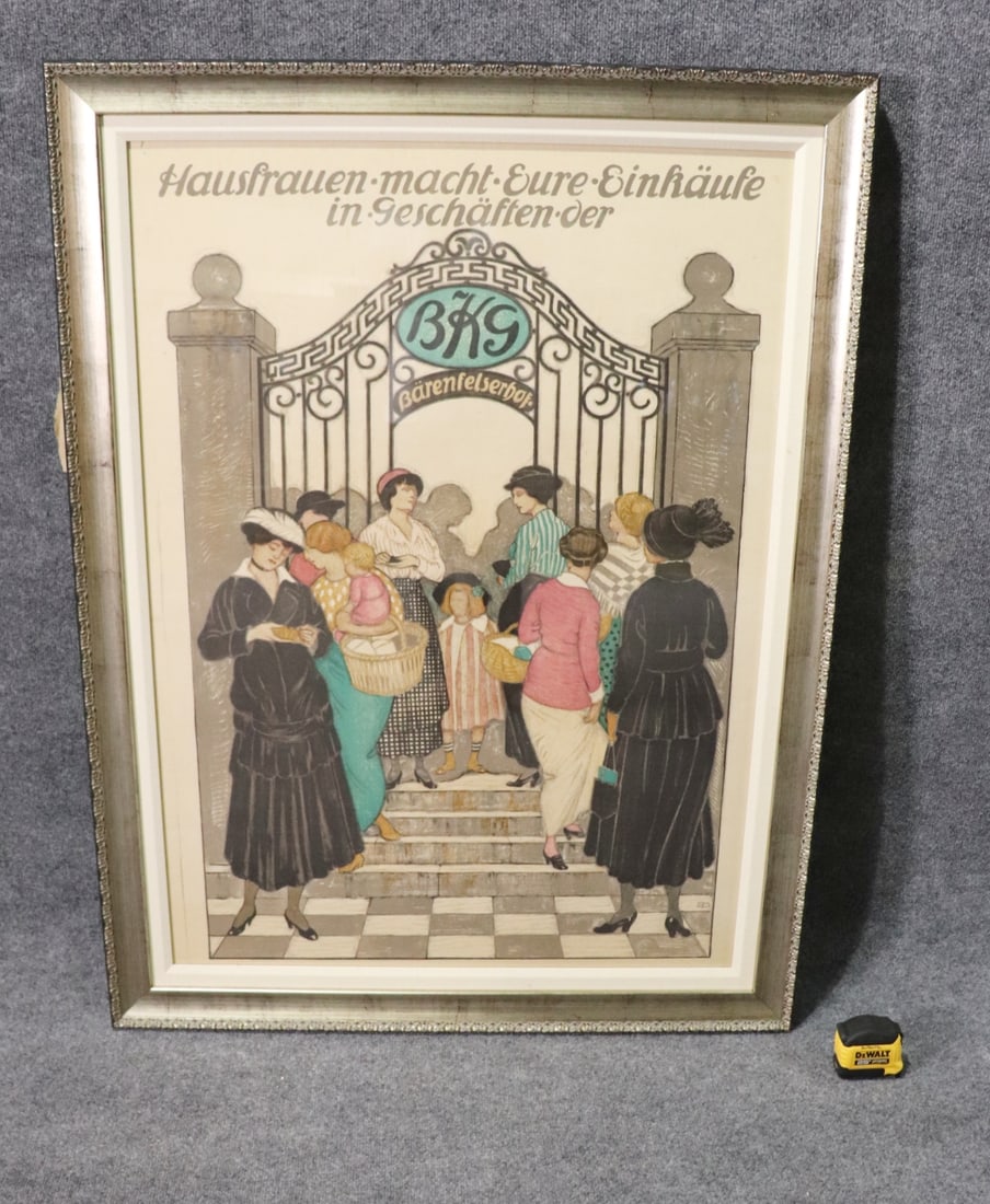 HAUSFRAUEN MACHT EURE EINKAUFE IN GESCHAFTEN DER POSTER (1 of 9)