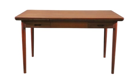 MID CENTURY MODERN DANISH REFRACTORY TABLE/DESK