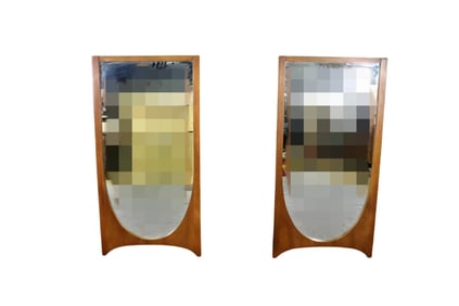 PAIR BRASILIA FOR BROYHILL MIRRORS