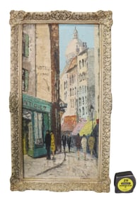 OIL PAINTING ANTIQUE SHOP