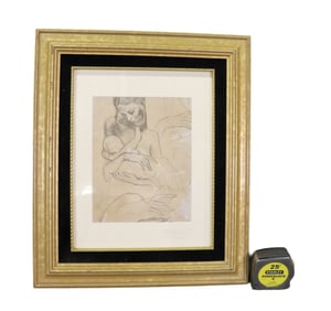 PICASSO PRINT WOMAN BREAST FEEDING
