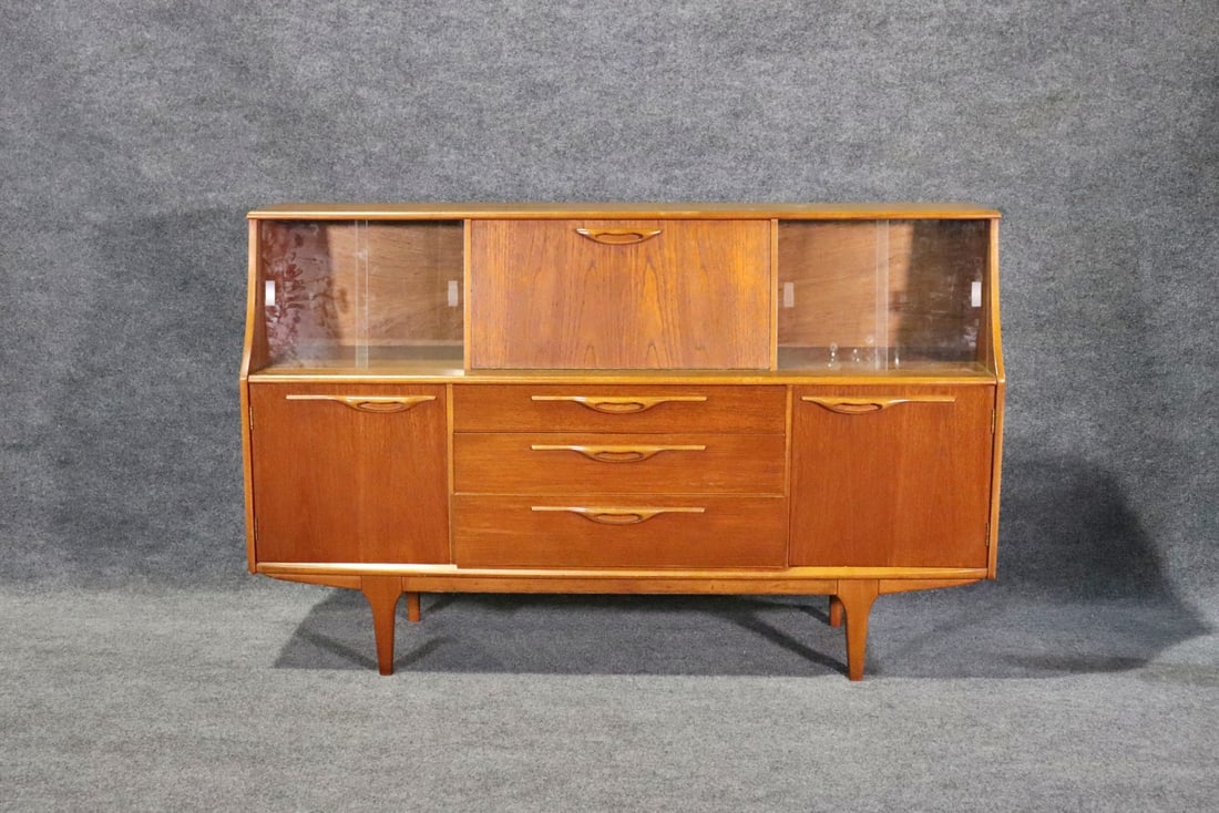 DANISH STYLE CHINA CABINET (1 of 18)