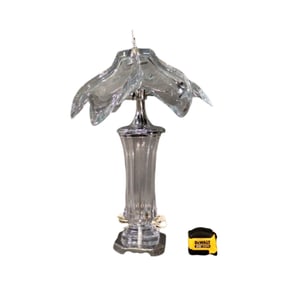 FRENCH MODERN CRYSTAL TABLE LAMP