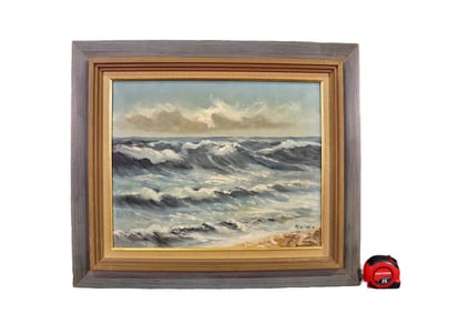 MEIDE SEASCAPE PAINTING