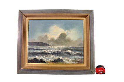 MEIDE SEASCAPE PAINTING