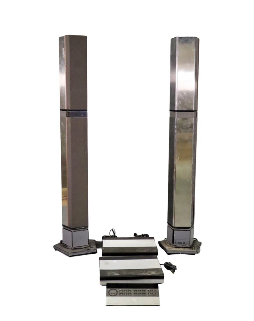 PAIR BANG & OLUFSEN SPEAKERS (1 of 12)
