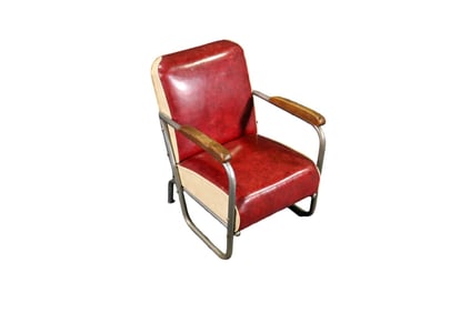 DECO STYLE DIXIE CHROME CHAIR