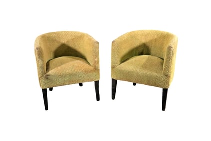 PAIR DECO CHAIRS