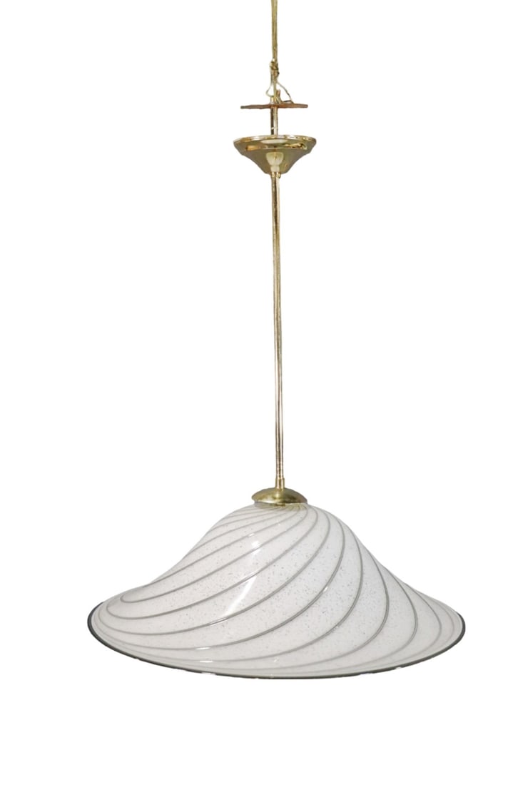 SIGNED MURANO HANGING LIGHT (1 of 6)