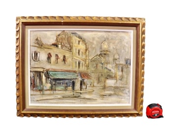 PARIS STREET SCENE PAINTING