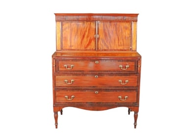 ANTIQUE FEDERAL WRITING DESK
