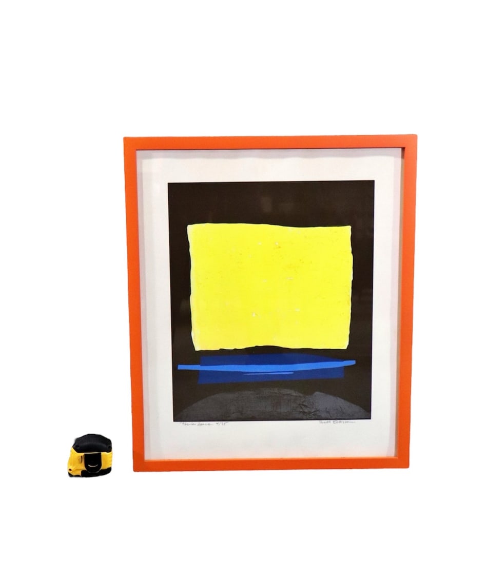 RUTH ECKSTEIN PRINT "FIRE IN SPACE" (1 of 8)