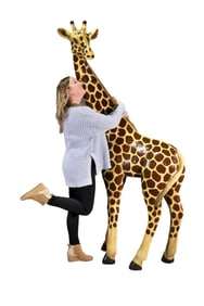 LIFE SIZE PAPER MACHE GIRAFFE