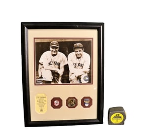 LOU GEHRIG & BABE RUTH PHOTOGRAPH