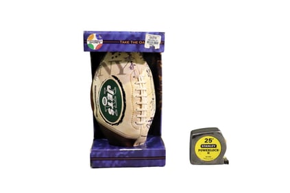 SIGNED EMERSON BOOZER NEW YORK JETS FOOTBALL