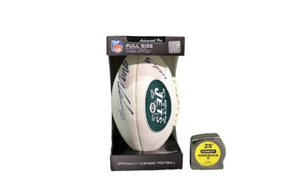 SIGNED MUHAMMAD WILKERSON NEW YORK JETS FOOTBALL