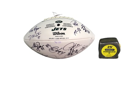 SIGNED REX RYAN JETS AFC NFC FOOTBALL