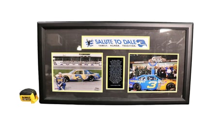 DALE EARNHARDT JR SALUTE TO DALE LIMITED EDITION PHOTOGRAHS
