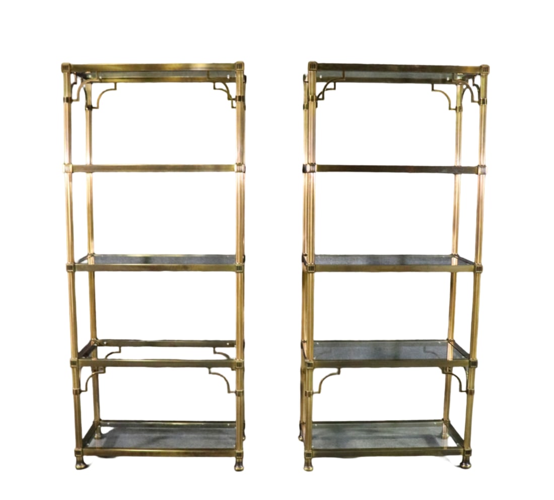 PAIR JANSEN STYLE ETAGERES (1 of 10)