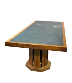 ART DECO OVERSIZED DINING TABLE