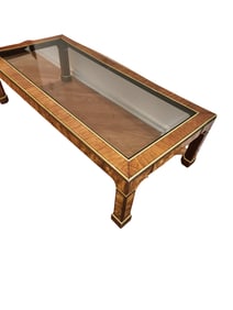 MILO BAUGHMAN STYLE COFFEE TABLE