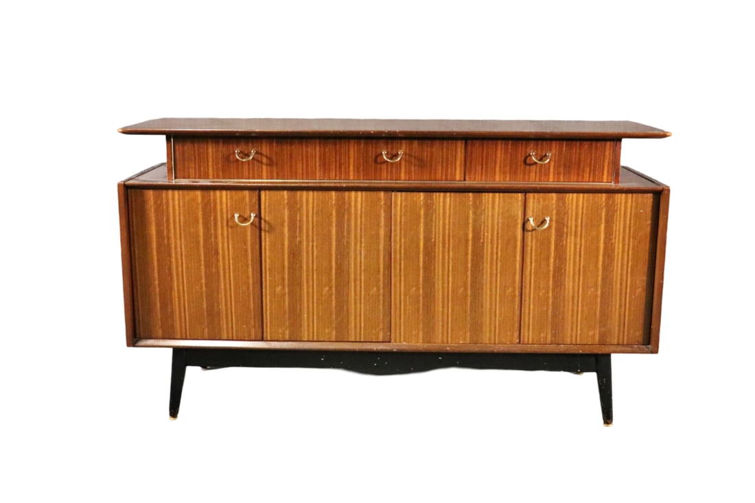 MODERN TEAK FLOATING TOP BUFFET (1 of 16)