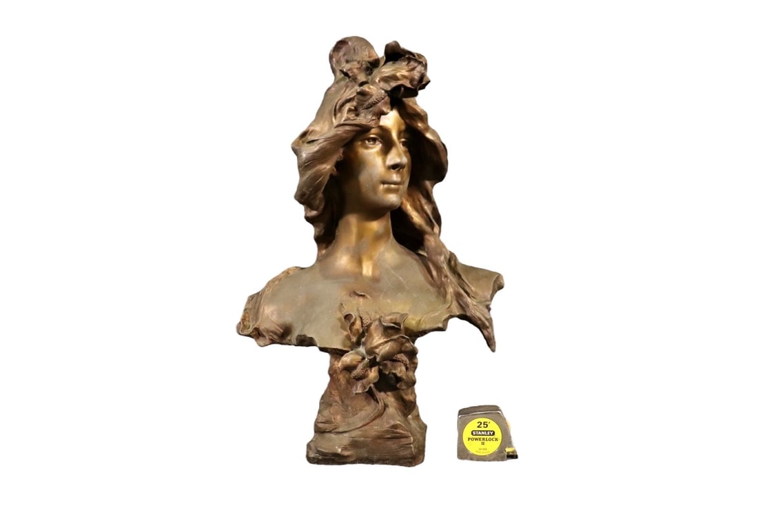 P. RIGUAL ART NOUVEAU BUST (1 of 12)