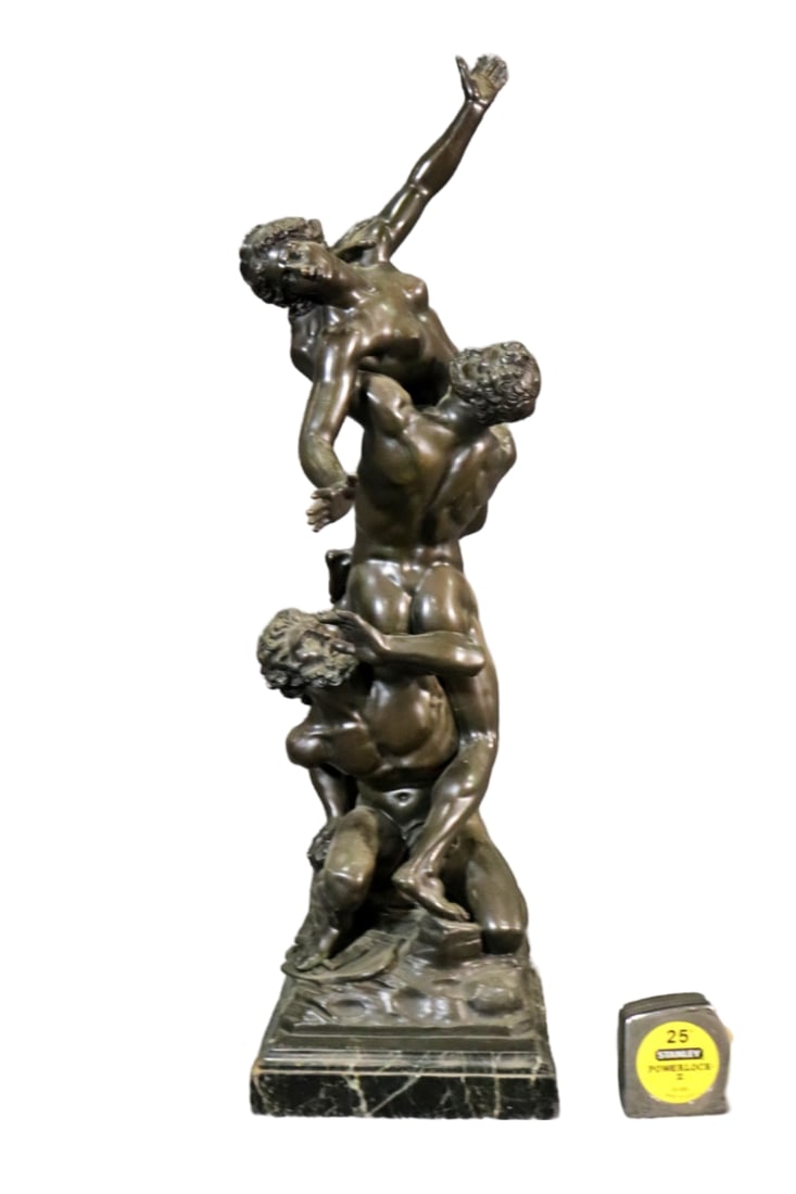 JEAN DE BOLOGUE BRONZE SCULPTURE RAPE OF THE SABINE (1 of 7)