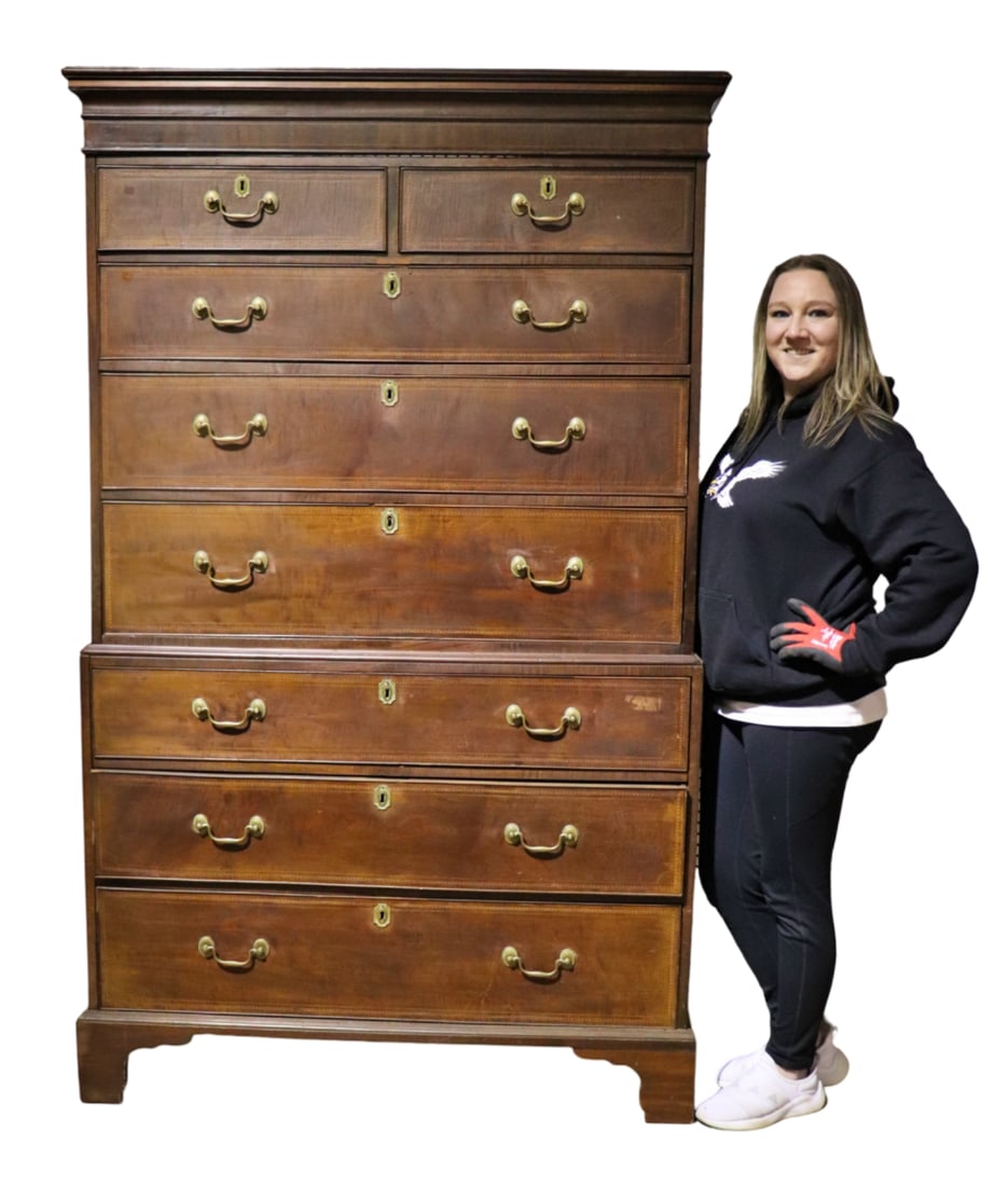 3 PIECE ENGLISH CHEST ON CHEST (1 of 15)