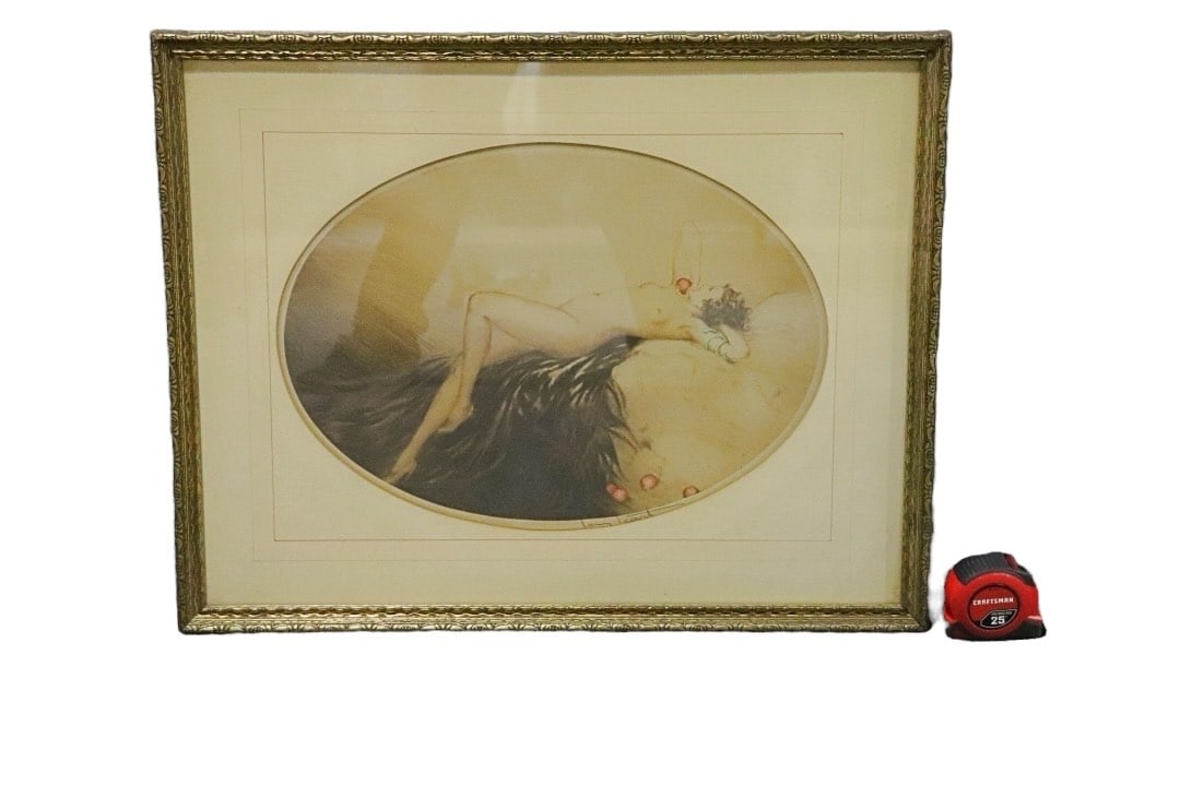 SIGNED LOUIS ICART LITHOGRAPH "EVE" (1 of 7)