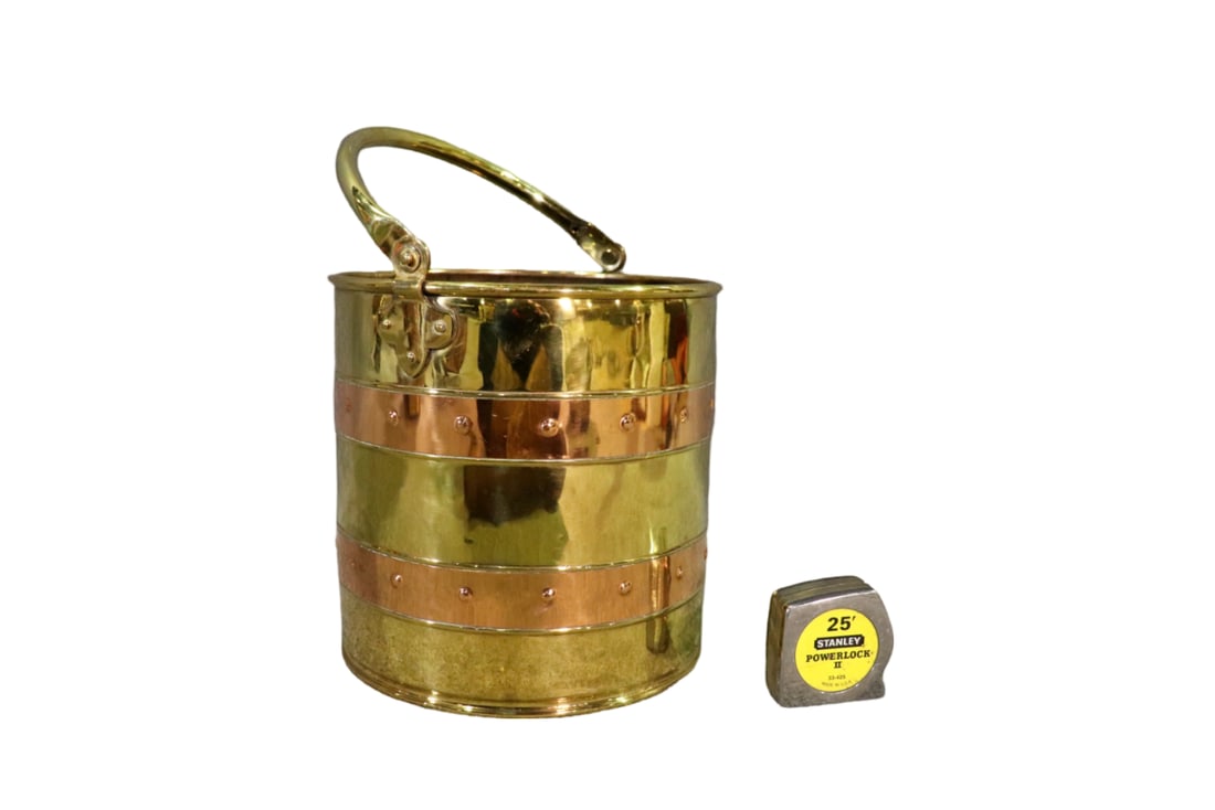 COPPER & BRASS BUCKET (1 of 6)
