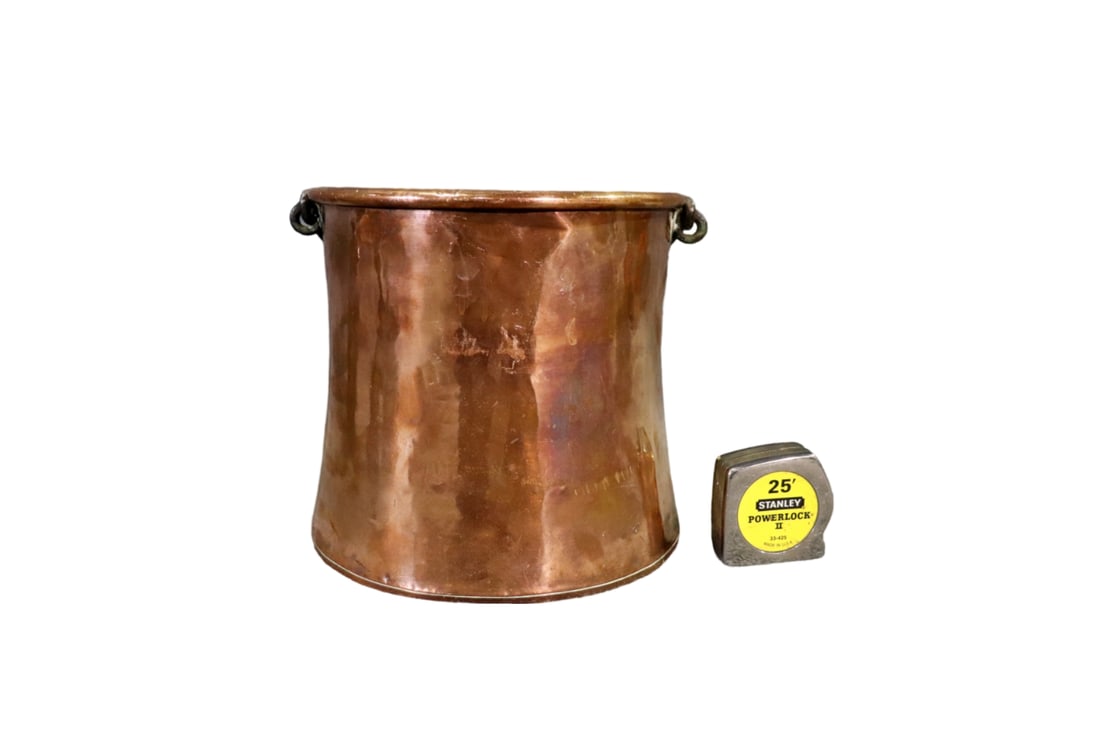 COPPER HAND CRAFTED BUCKET (1 of 7)