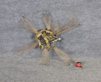 SIGNED SWANEE MORRIS BRUTALIST SCULPTURE