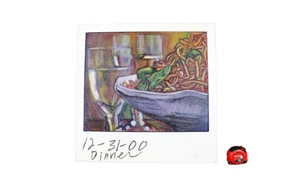 HIRO SAKAGUCHI PAINTING DINNER