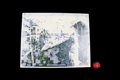 HIRO SAKAGUCHI ABSTRACT PAINTING