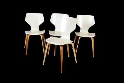 4 ROOM & BOARD STYLE PIKE SIDE CHAIRS
