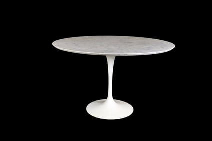 MARBLE TOP TULIP TABLE
