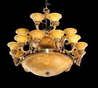 ART DECO CHANDELIER