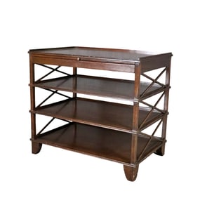 REGENCY STYLE BOOKCASE ETAGERE