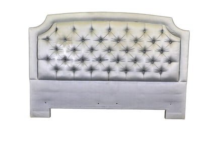 CUSTOM MADE UPHOSTERED TUFTED HEADBOARD