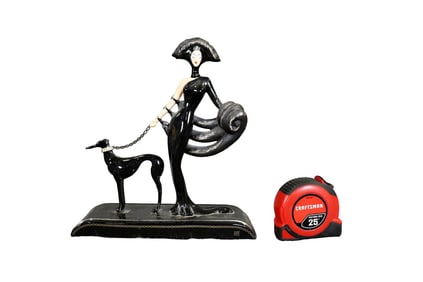 SIGNED ERTE SYMPHONY IN BLACK FIGURINE