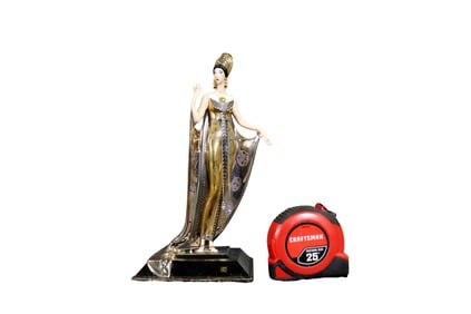 SIGNED ERTE ISIS FIGURINE