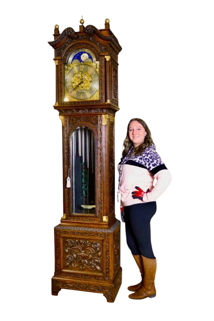S SMITH & SON GRANDFATHER CLOCK (1 of 20)