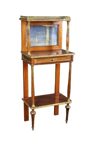 FRENCH 2 TIER TABLE STAND