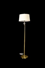 MODERN BRASS FLOOR LAMP
