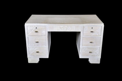 PAINT DECORATED DECO DESK