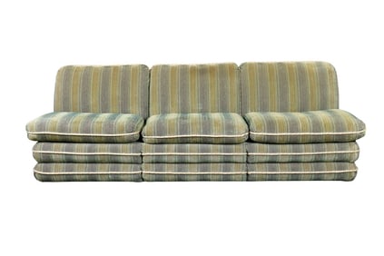 MID CENTURY MODERN UPHOLSTERED SOFA