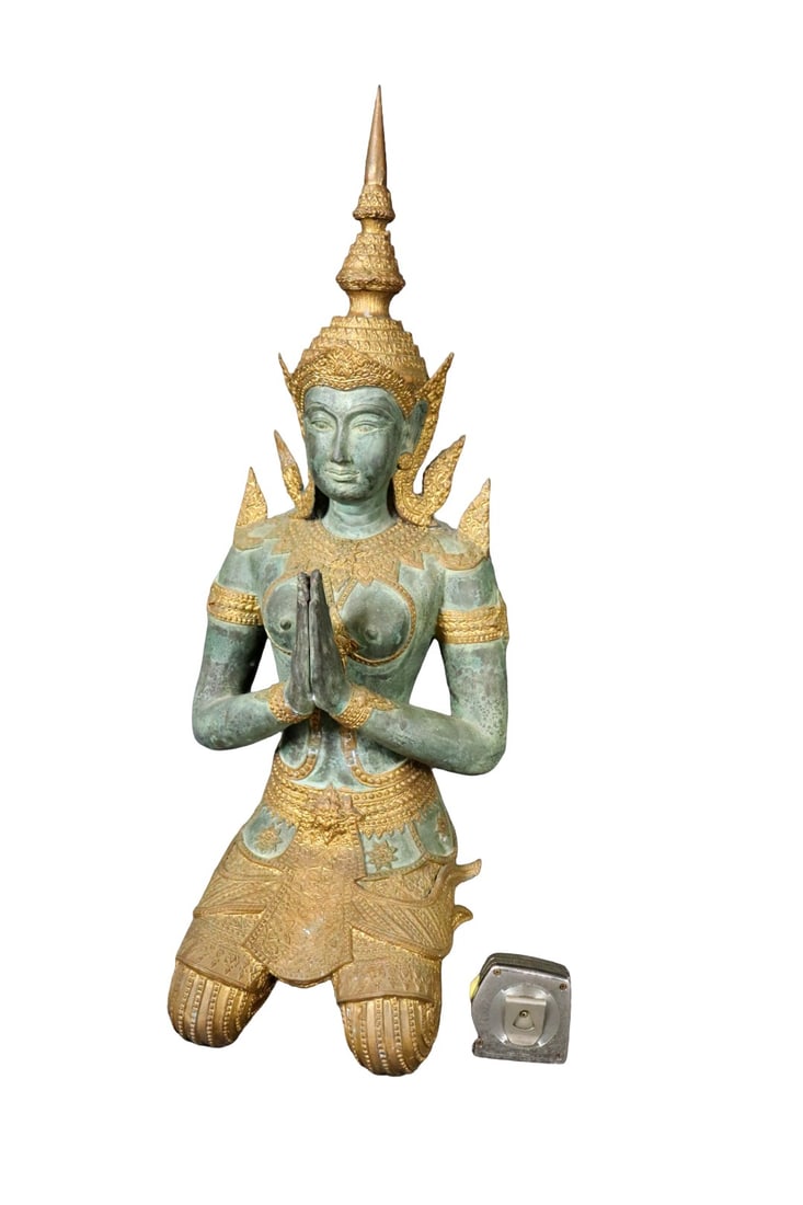BRONZE THEPPHANOM THAI TEMPLE GUARDIAN ANGEL (1 of 11)