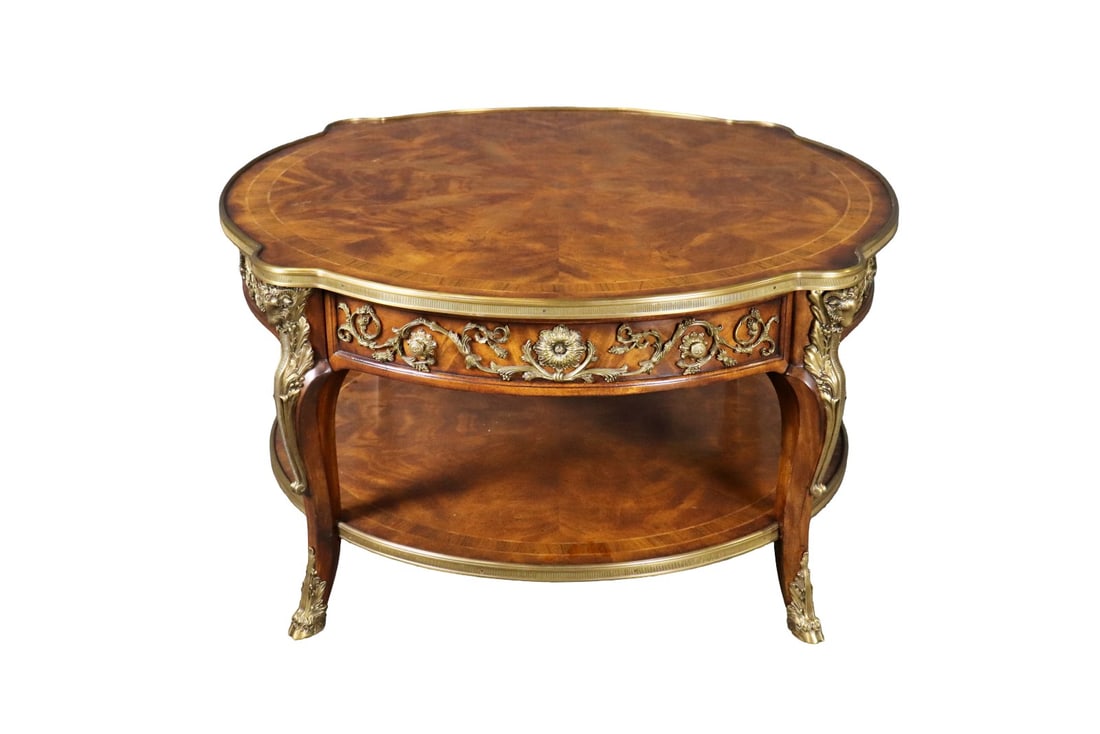 THEODORE ALEXANDER TWO TIER COFFEE TABLE (1 of 16)