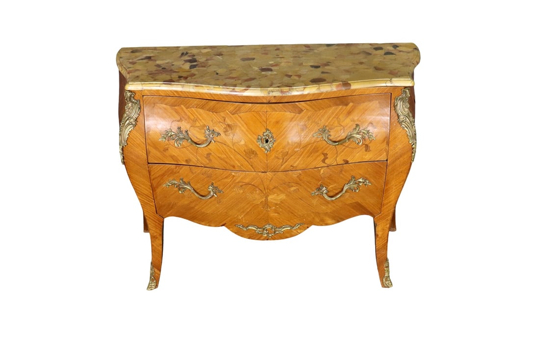 MARBLE TOP BOMBAY COMMODE (1 of 16)